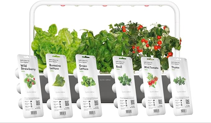 Smart Garden 9 and its seed plants