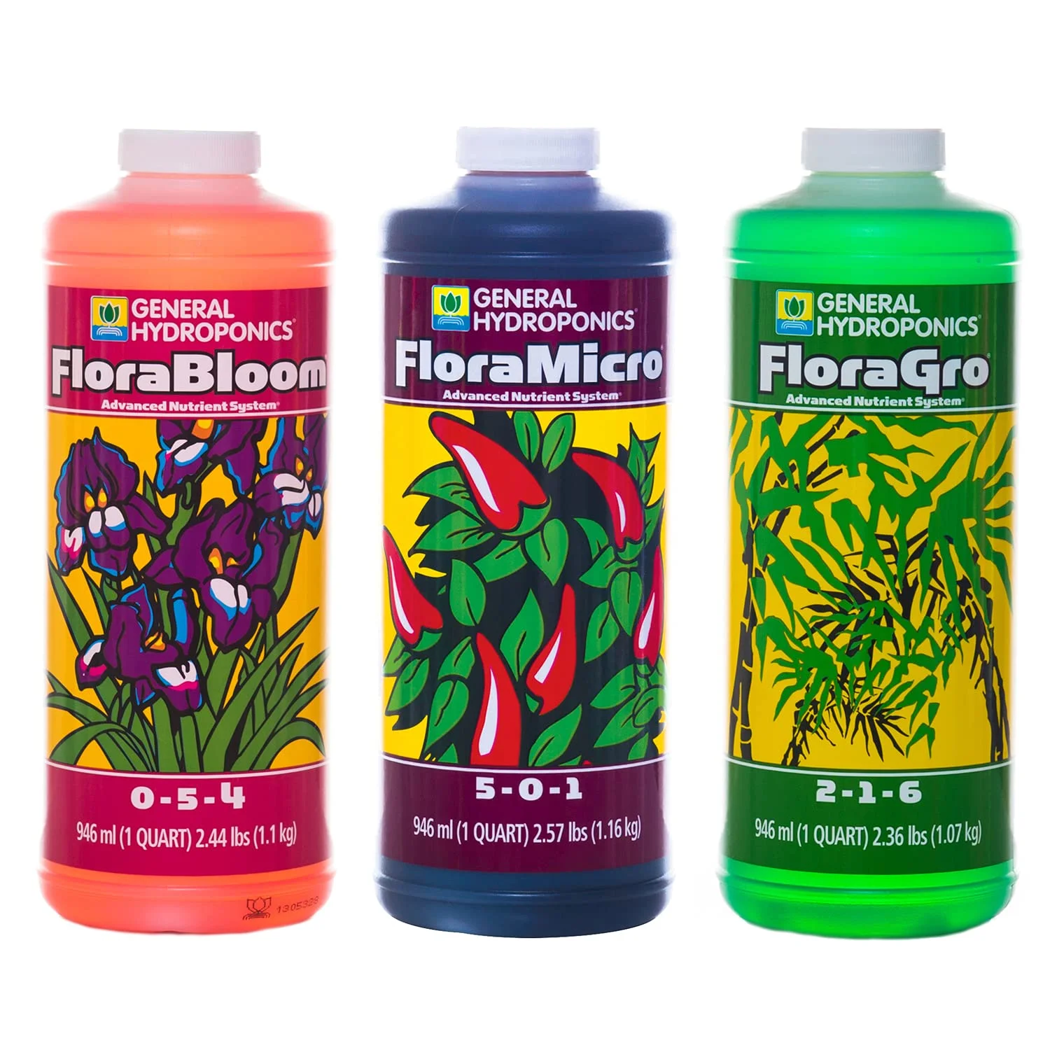 General Hydroponics HGCVB00062 GH Flora Series