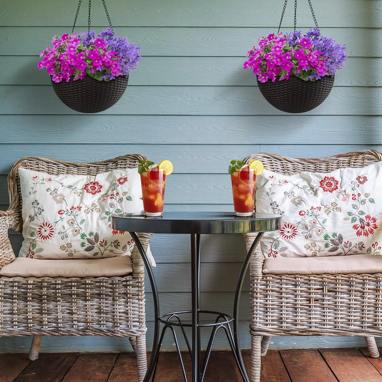 Sorbus Hanging Planter Basket Set